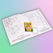 ABC's For Brown Babies Coloring Book